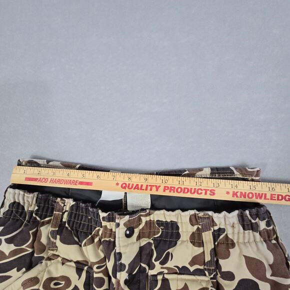 Vtg Walls Blizzard Pruf Camo Insulated Snap Closure Leg Zip Hunting Pants 30x27 - Picture 11 of 16